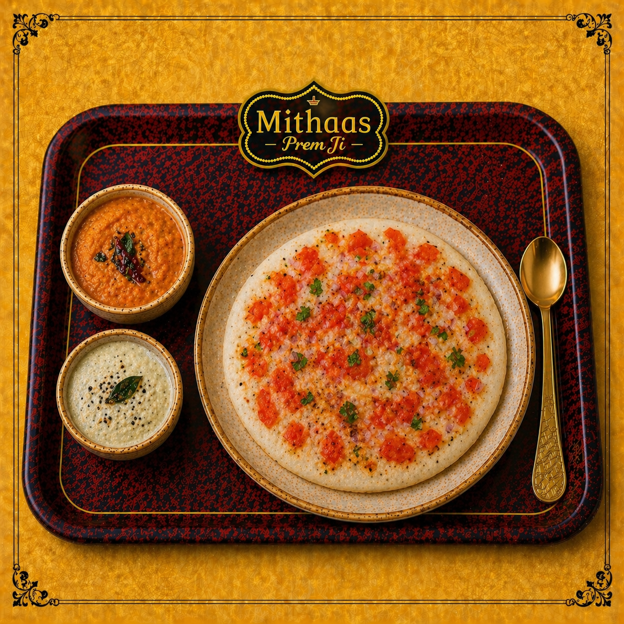 Tomato Uttapam
